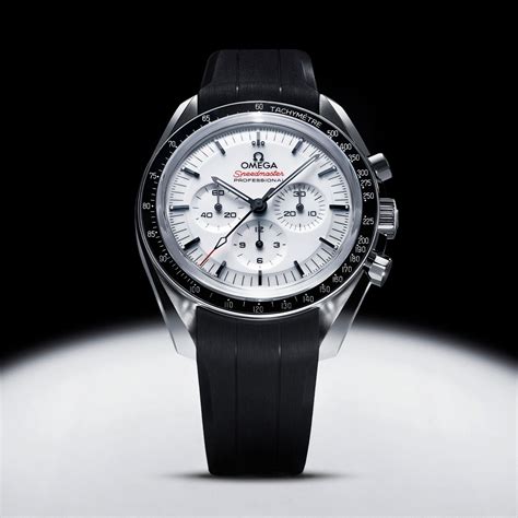 omega speedmaster 38mm white dial|omega speedmaster white dial 42mm.